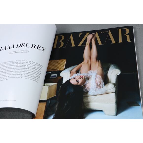 Harper’s Bazaar Dec 2023 / Jan 2024 Lana Del Rey The Art Issue Fashion Magazine - Picture 5 of 6